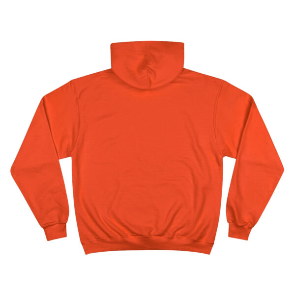 Canham Farm Logo Unisex Hoodie by Champion - Made from Plastic Bottles - Image 14