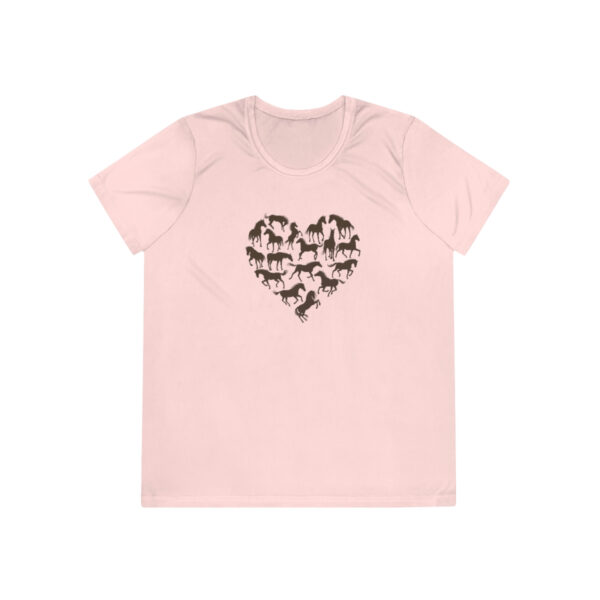 Heart Horse Ladies Contoured Tee - Image 2