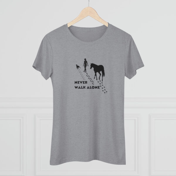 Never Walk Alone Women's T-Shirt by Next Level - Image 14