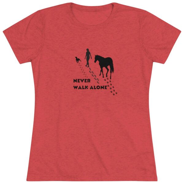 Never Walk Alone Women's T-Shirt by Next Level - Image 16