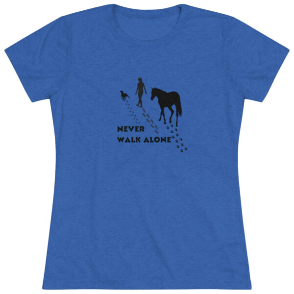 Never Walk Alone Women's T-Shirt by Next Level - Image 2