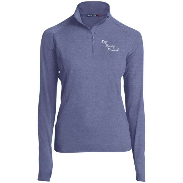 ladies 1/4 zip equestrian shirt