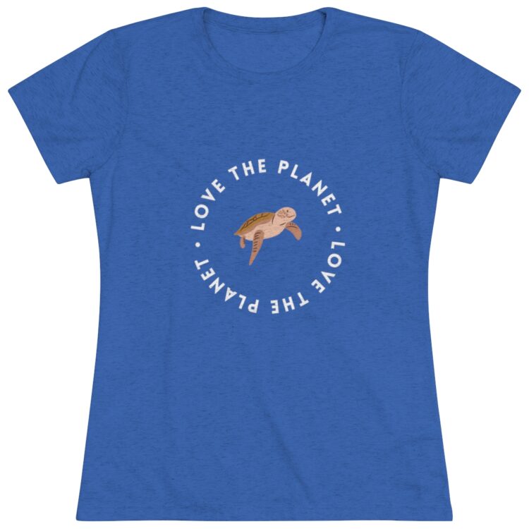 Women's "Love the Planet" Triblend Tee - Image 6