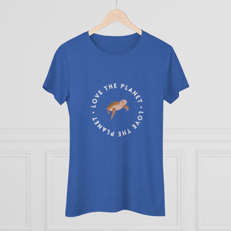 Women's "Love the Planet" Triblend Tee - Image 9