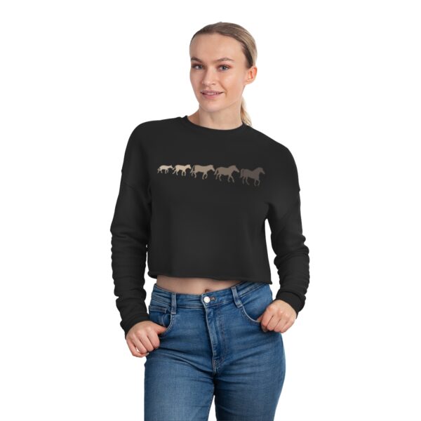 Evolution Women's Cropped Sweatshirt - Unplugged Collection