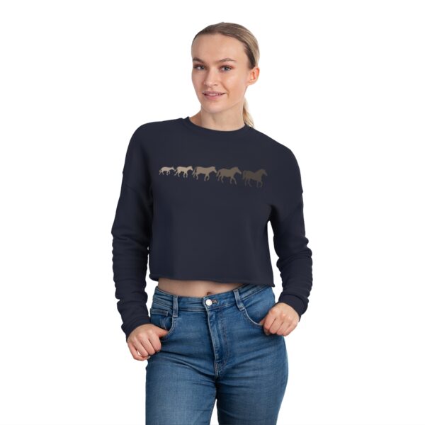 Evolution Women's Cropped Sweatshirt - Unplugged Collection - Image 12