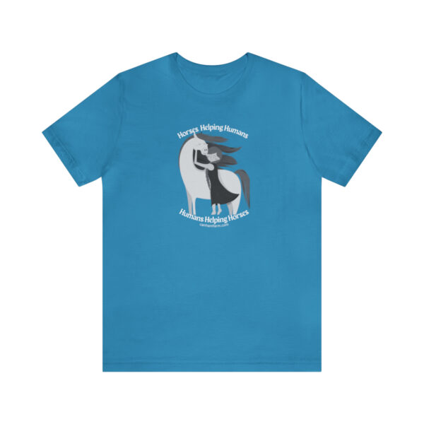 Copy of Horses Help Human Official Jersey Short Sleeve Tee (Unisex) - Image 44