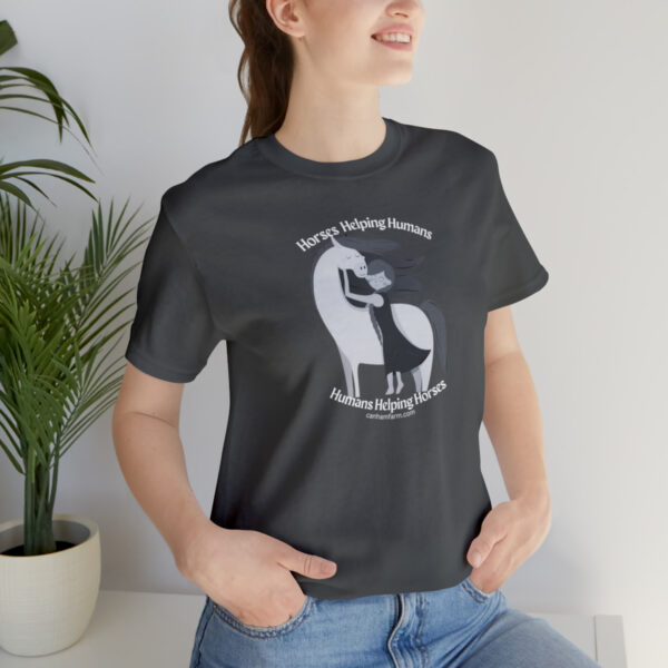 Copy of Horses Help Human Official Jersey Short Sleeve Tee (Unisex) - Image 67