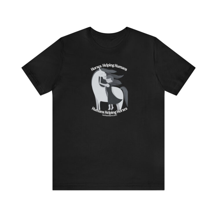 Copy of Horses Help Human Official Jersey Short Sleeve Tee (Unisex) - Image 20