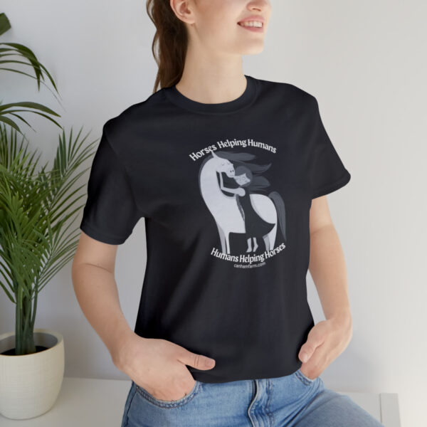 Copy of Horses Help Human Official Jersey Short Sleeve Tee (Unisex) - Image 37