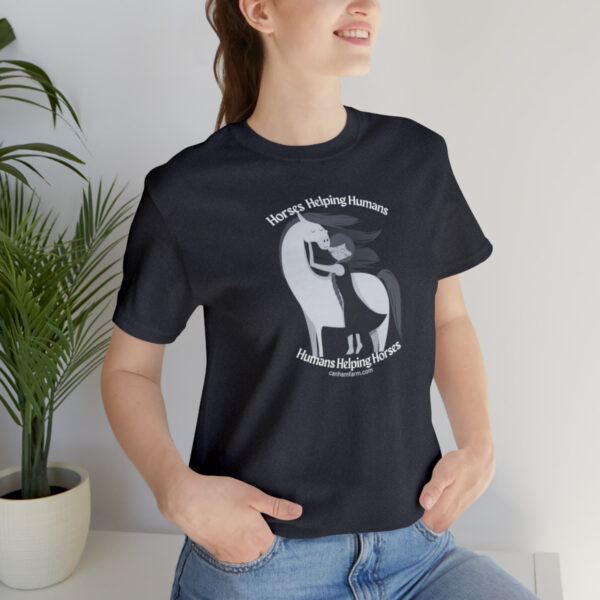 Copy of Horses Help Human Official Jersey Short Sleeve Tee (Unisex) - Image 79