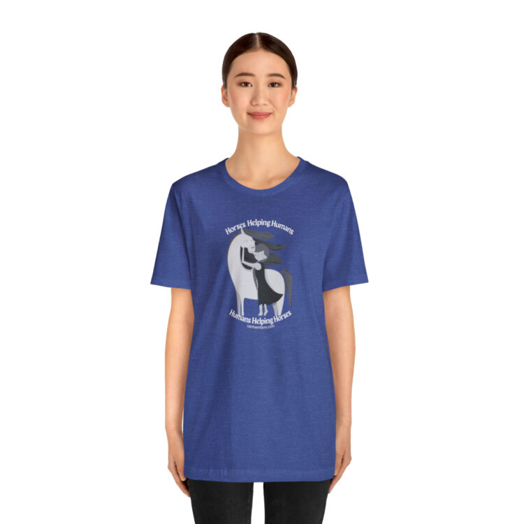 Copy of Horses Help Human Official Jersey Short Sleeve Tee (Unisex) - Image 64