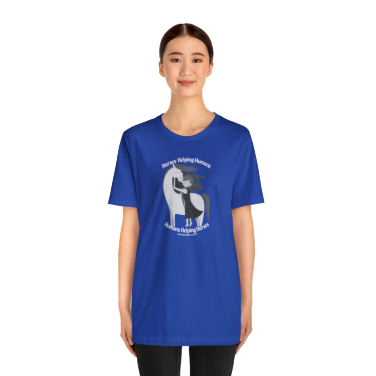 Copy of Horses Help Human Official Jersey Short Sleeve Tee (Unisex) - Image 58