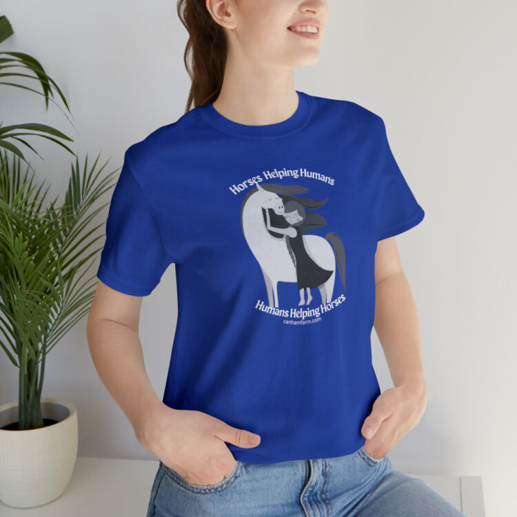 Copy of Horses Help Human Official Jersey Short Sleeve Tee (Unisex) - Image 55