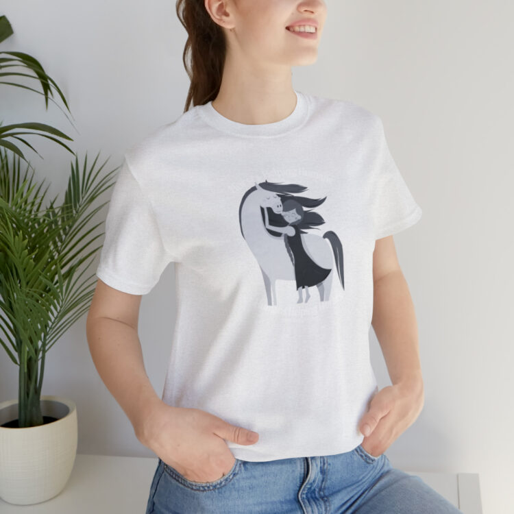 Copy of Horses Help Human Official Jersey Short Sleeve Tee (Unisex) - Image 7