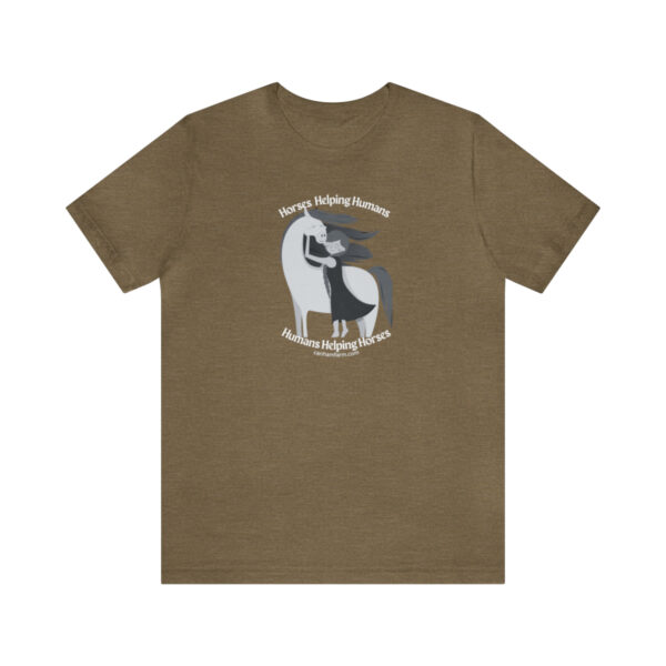 Copy of Horses Help Human Official Jersey Short Sleeve Tee (Unisex) - Image 26