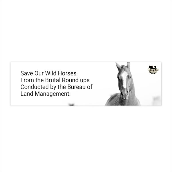 Save Our Wild Horses Bumper Stickers