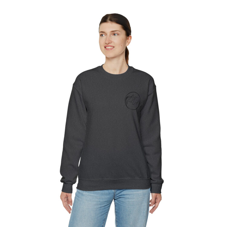 Canham Farm Logo Unisex Heavy Blend™ Crewneck Sweatshirt - Image 34