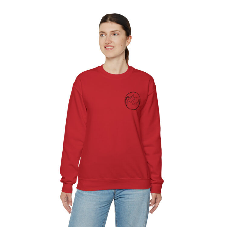 Canham Farm Logo Unisex Heavy Blend™ Crewneck Sweatshirt - Image 48