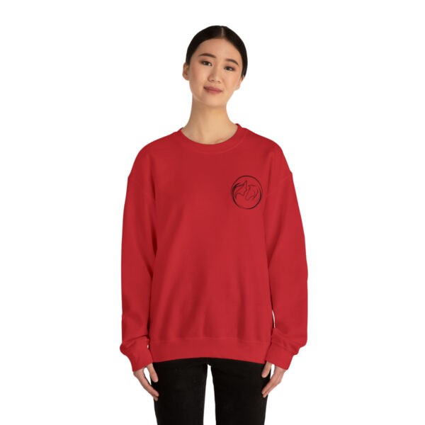 Canham Farm Logo Unisex Heavy Blend™ Crewneck Sweatshirt - Image 43