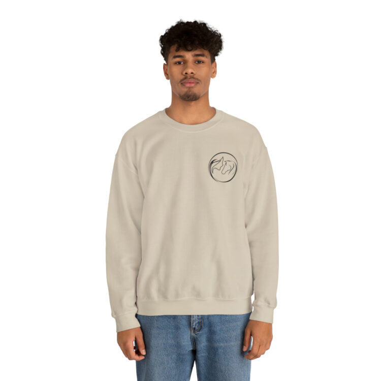 Canham Farm Logo Unisex Heavy Blend™ Crewneck Sweatshirt - Image 4