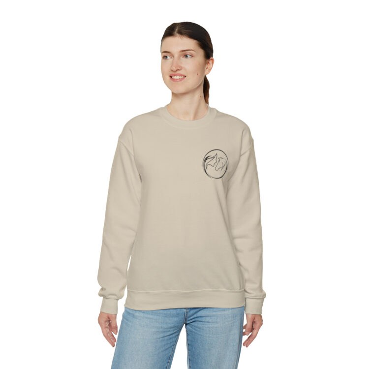 Canham Farm Logo Unisex Heavy Blend™ Crewneck Sweatshirt - Image 6