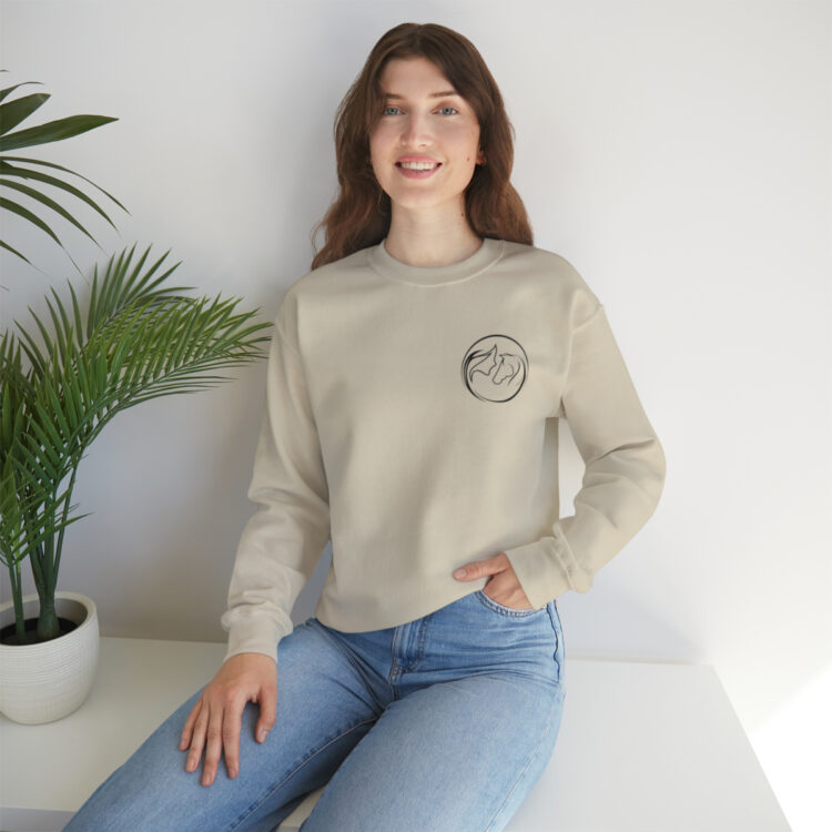 Canham Farm Logo Unisex Heavy Blend™ Crewneck Sweatshirt - Image 7