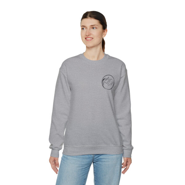 Canham Farm Logo Unisex Heavy Blend™ Crewneck Sweatshirt - Image 20