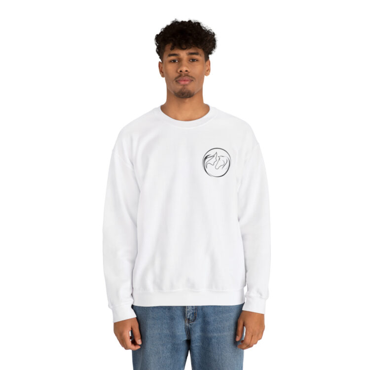 Canham Farm Logo Unisex Heavy Blend™ Crewneck Sweatshirt - Image 11