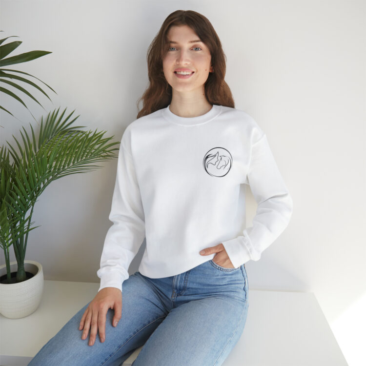 Canham Farm Logo Unisex Heavy Blend™ Crewneck Sweatshirt - Image 14