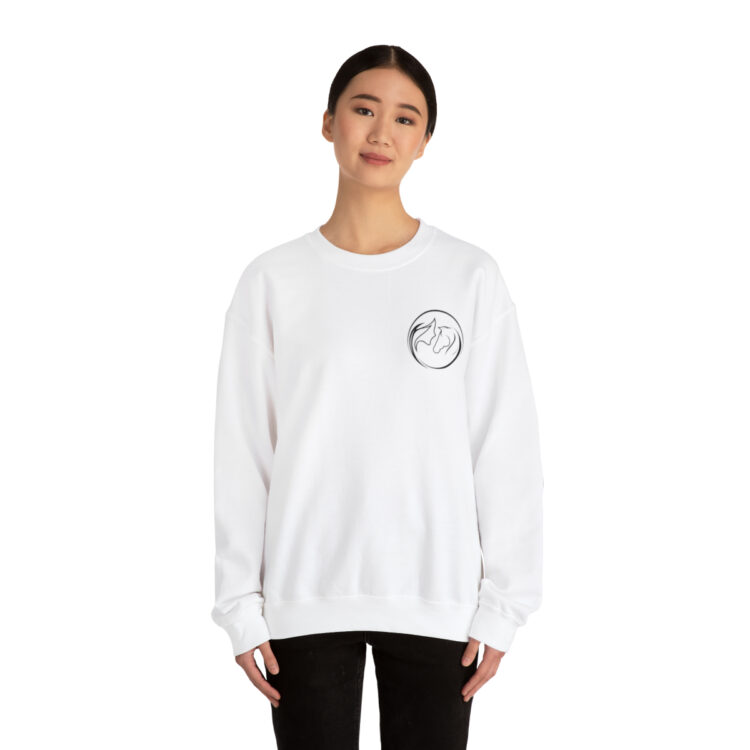 Canham Farm Logo Unisex Heavy Blend™ Crewneck Sweatshirt - Image 8