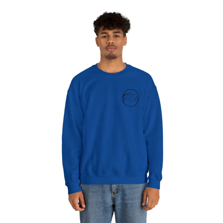 Canham Farm Logo Unisex Heavy Blend™ Crewneck Sweatshirt - Image 39