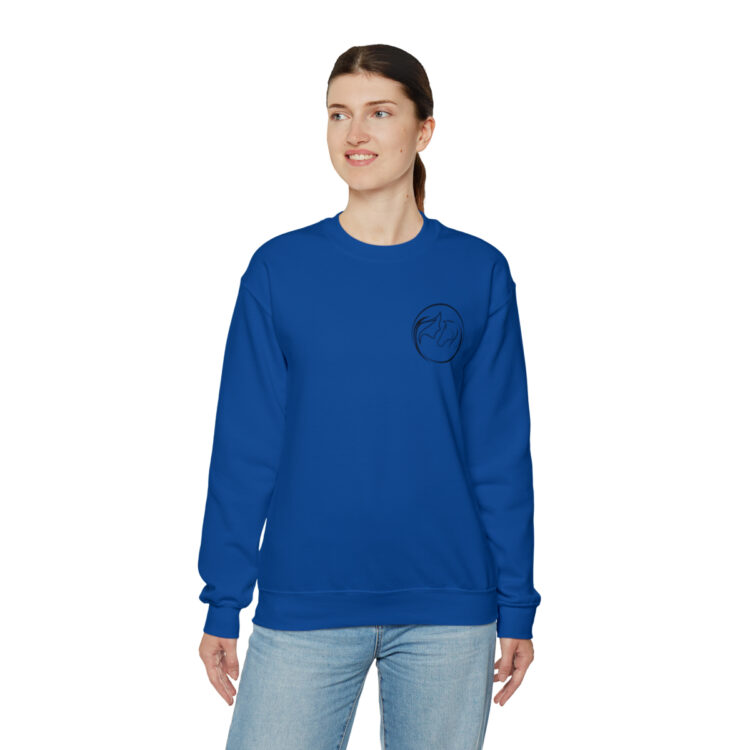 Canham Farm Logo Unisex Heavy Blend™ Crewneck Sweatshirt - Image 41