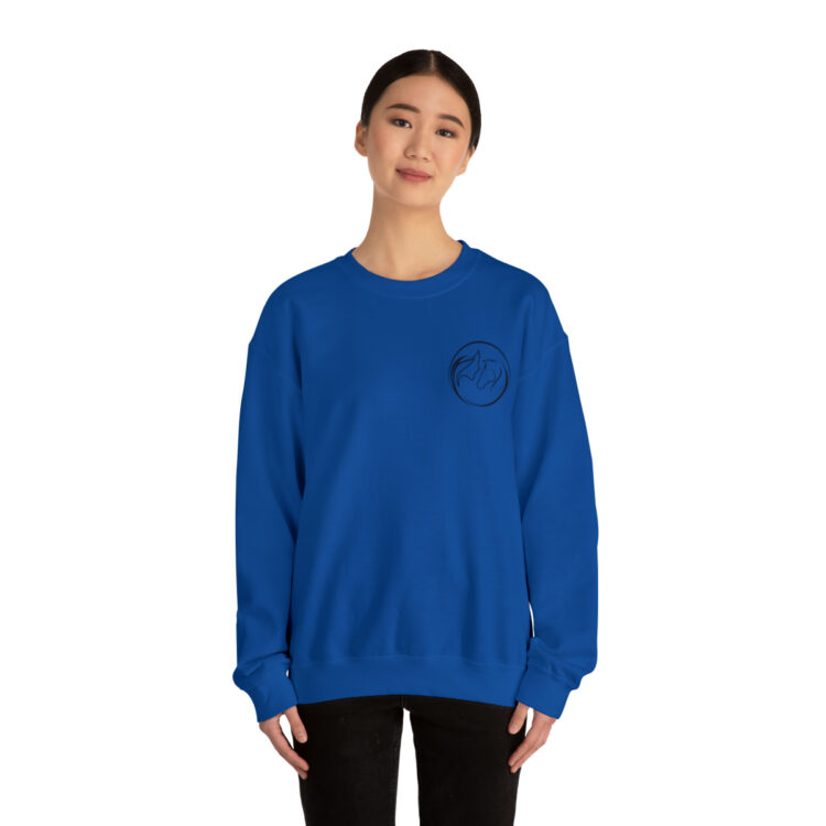 Canham Farm Logo Unisex Heavy Blend™ Crewneck Sweatshirt - Image 36