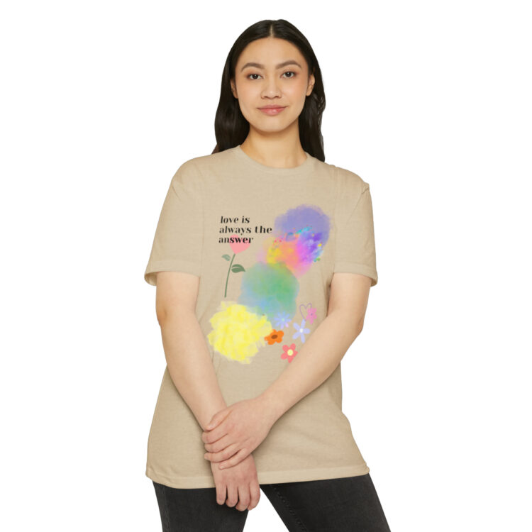 Love is Always The Answer Ladies Oversize T-shirt - Image 7