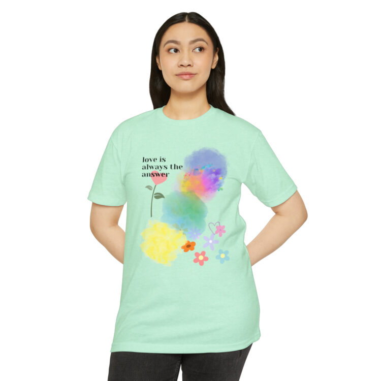 Love is Always The Answer Ladies Oversize T-shirt - Image 15