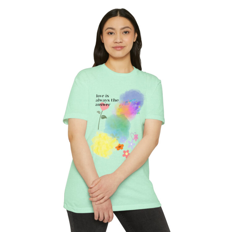 Love is Always The Answer Ladies Oversize T-shirt - Image 12