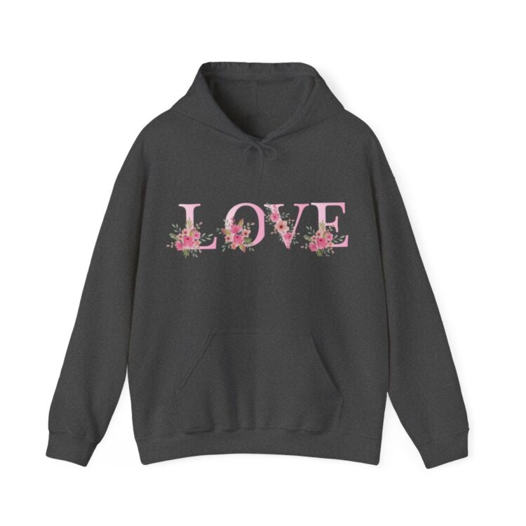 Women's "Wear Your Love" Valentine Inspired Heavy Blend™ Hooded Sweatshirt - Image 41