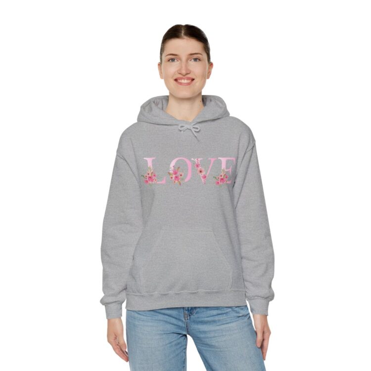 Women's "Wear Your Love" Valentine Inspired Heavy Blend™ Hooded Sweatshirt - Image 34