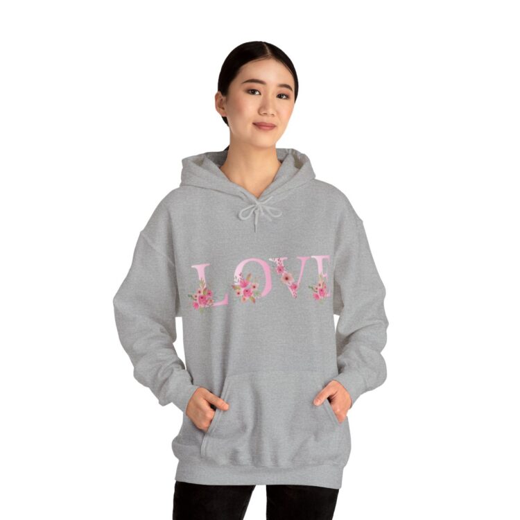 Women's "Wear Your Love" Valentine Inspired Heavy Blend™ Hooded Sweatshirt - Image 27