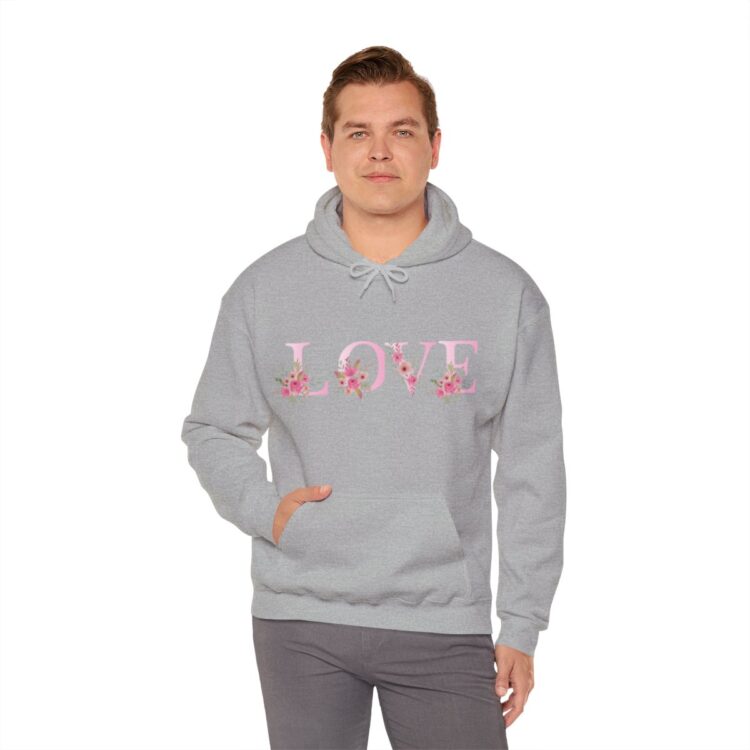 Women's "Wear Your Love" Valentine Inspired Heavy Blend™ Hooded Sweatshirt - Image 35