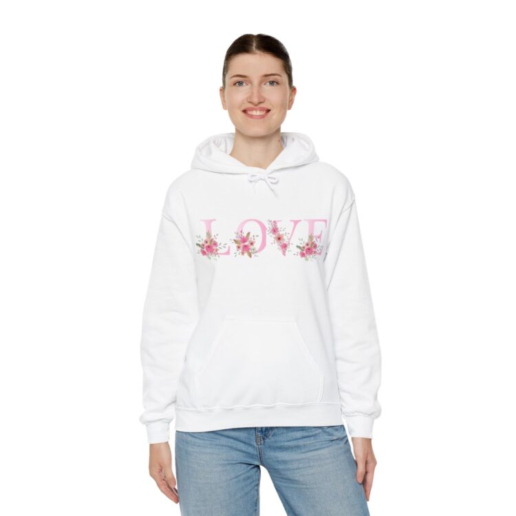 Women's "Wear Your Love" Valentine Inspired Heavy Blend™ Hooded Sweatshirt - Image 21