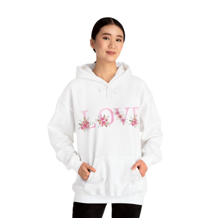 Women's "Wear Your Love" Valentine Inspired Heavy Blend™ Hooded Sweatshirt - Image 14