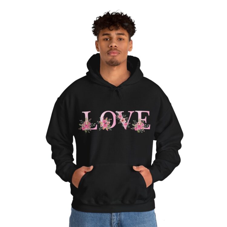 Women's "Wear Your Love" Valentine Inspired Heavy Blend™ Hooded Sweatshirt - Image 7