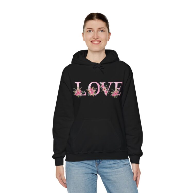 Women's "Wear Your Love" Valentine Inspired Heavy Blend™ Hooded Sweatshirt - Image 8