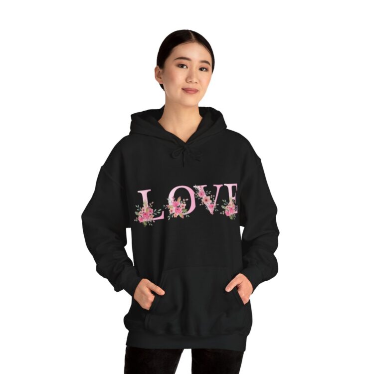 Women's "Wear Your Love" Valentine Inspired Heavy Blend™ Hooded Sweatshirt