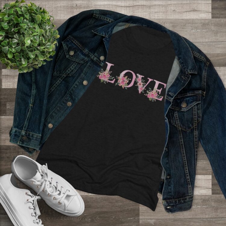 Wear Your Love Women's Triblend Tee by Next Level - Image 4