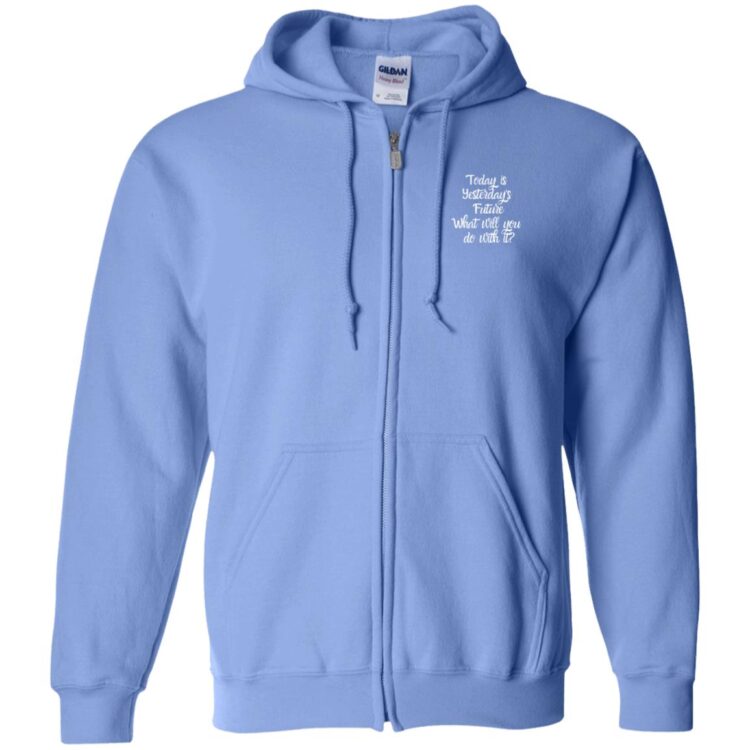 G186 Zip Up Hooded Sweatshirt - Image 10