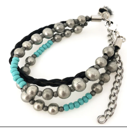 Turquoise compassion bracelet