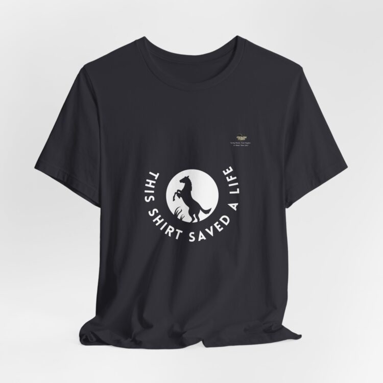 "This Shirt Saved a Life" Unisex Jersey Tee by Bella & Canvas - Image 4